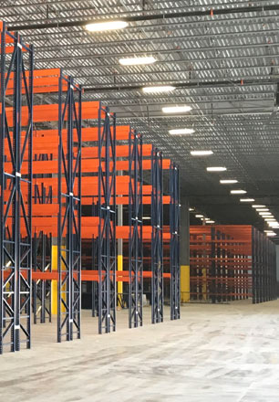 expanded logistics warehouse presence