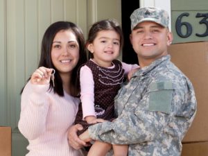 military family during relocation