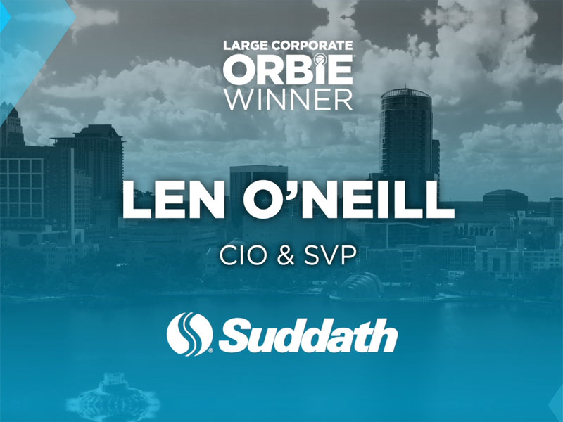 Suddath CIO Len O’Neill named 2022 Florida CIO of the Year