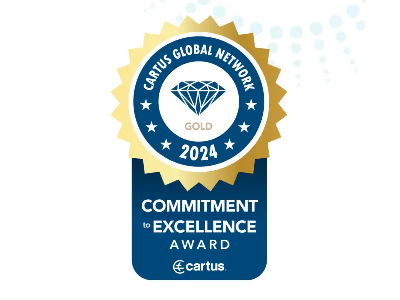 2024 Cartus global commitment to excellence award