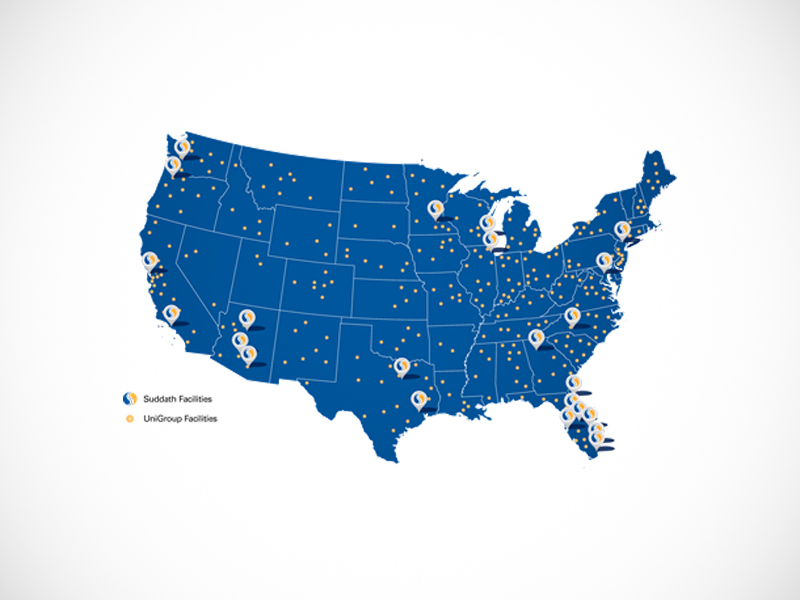 2014 suddath and unigroup locations map